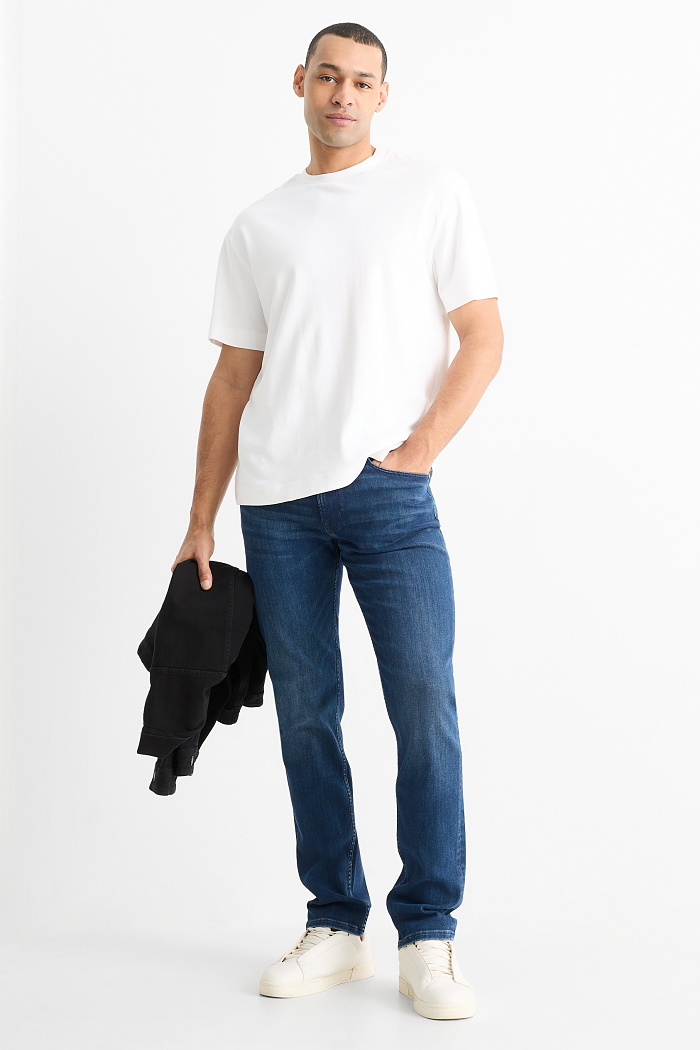 C&A Slim Jeans, Blau, Größe: W32 L32