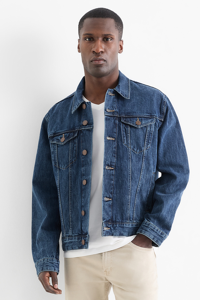 C&A Jeansjacke, Blau, Größe: 2XL