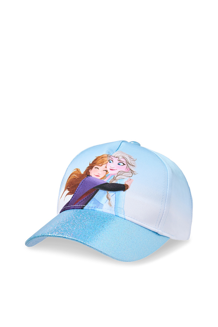 C&A Die Eiskönigin-Baseballcap-Glanz-Effekt, Blau, Größe: 110-122