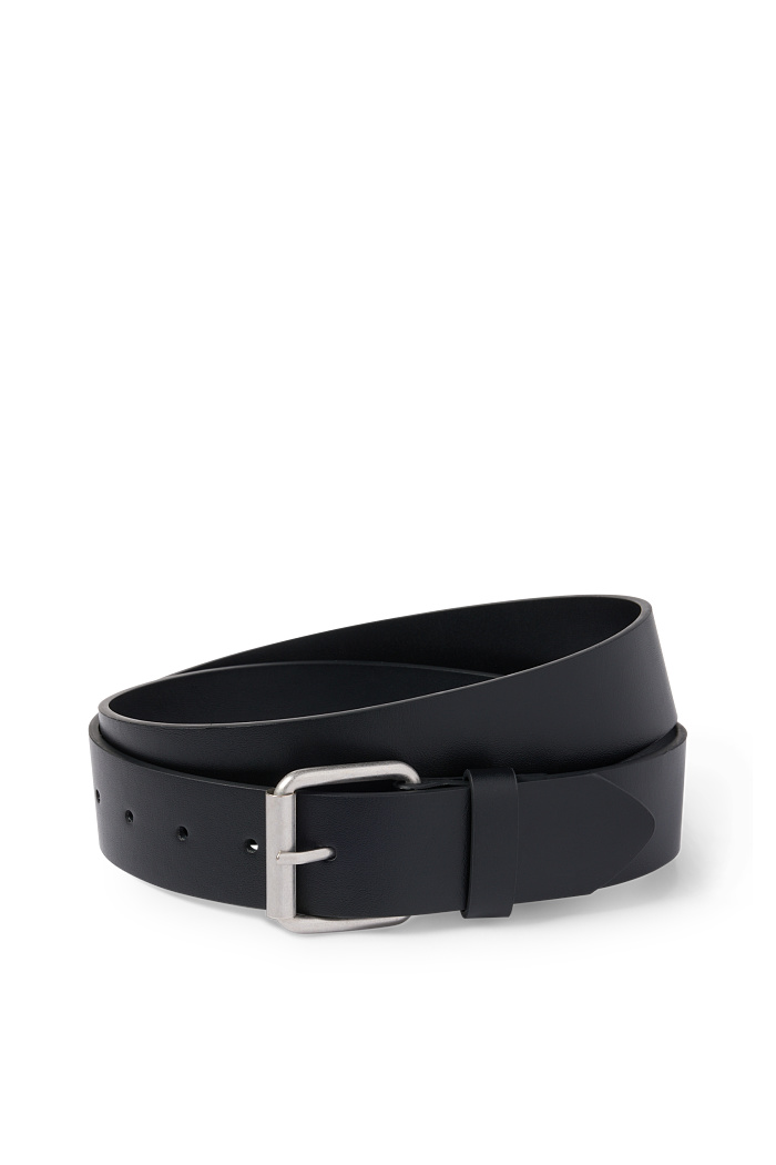 C&A Gürtel-Lederimitat, Schwarz, Größe: 95