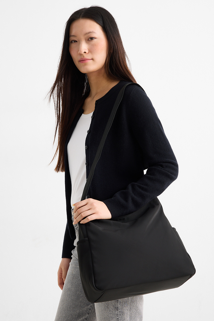 C&A Schultertasche, Schwarz, Größe: 1 size