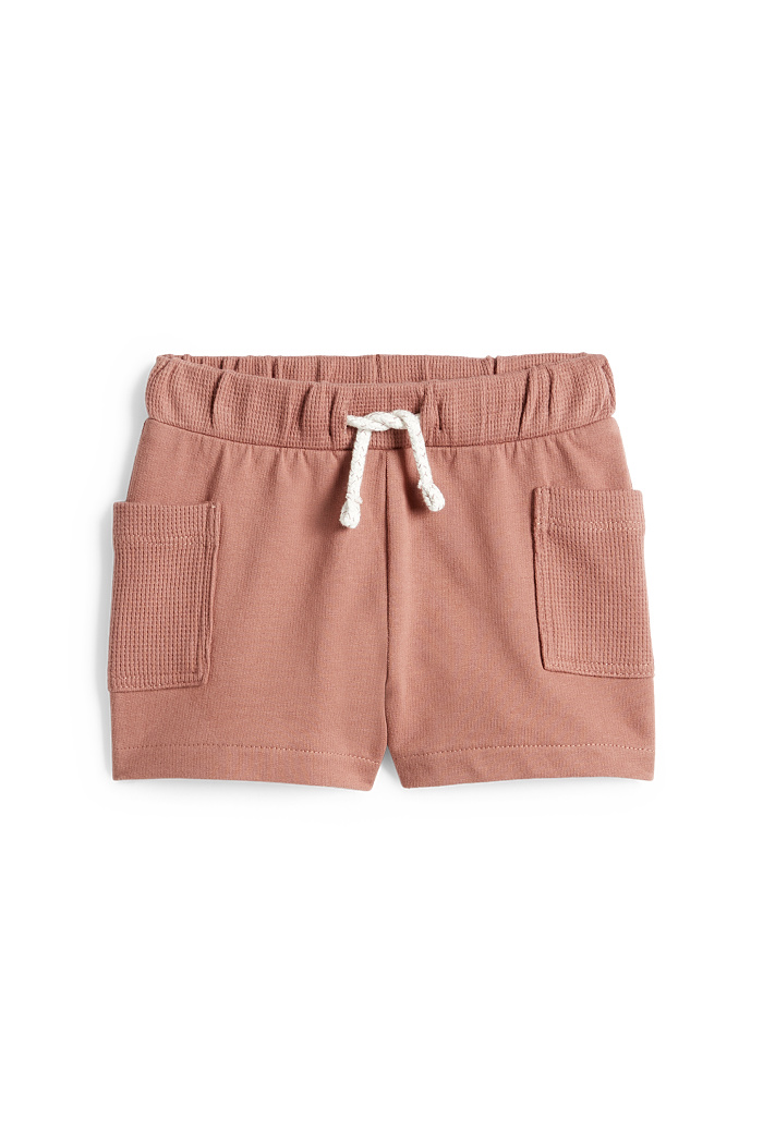 C&A Baby-Sweatshorts, Braun, Größe: 74