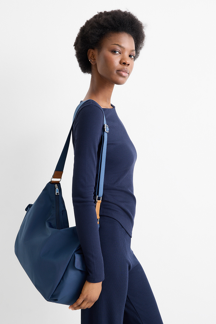 C&A Umhängetasche, Blau, Größe: 1 size