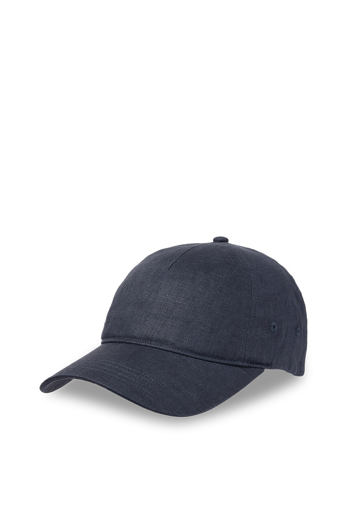 C&A Leinen-Cap, Blau, Größe: 1 size
