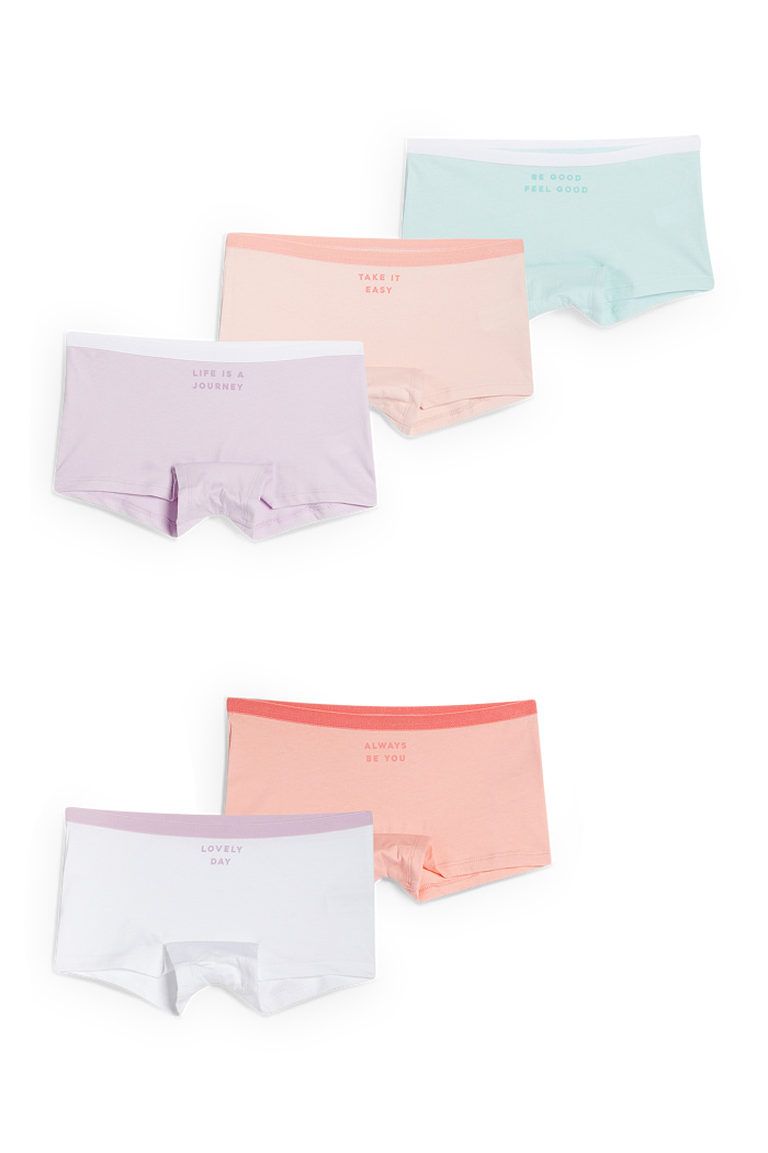 C&A Multipack 5er-Boxershorts, Bunt, Größe: 134-140