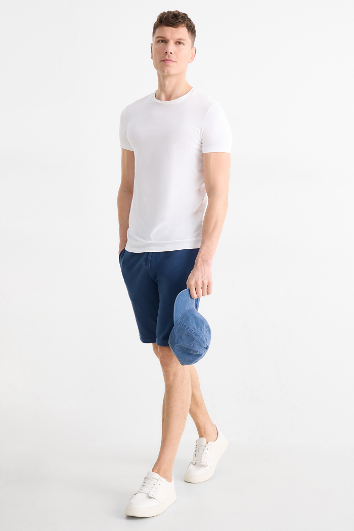 C&A Sweatshorts, Blau, Größe: S