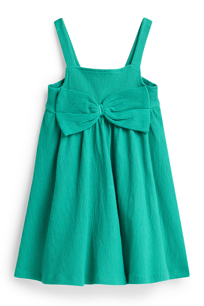 C&A Kleid-strukturiert, Grün, Größe: 128