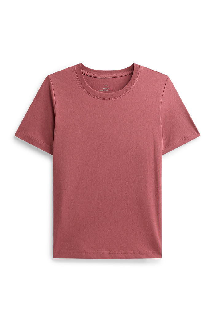 C&A T-Shirt-Regular Fit, Rot, Größe: XL