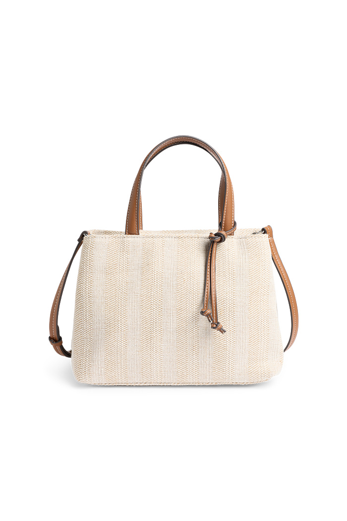 C&A Kleiner Shopper mit abnehmbarem Taschengurt, Beige, Größe: 1 size