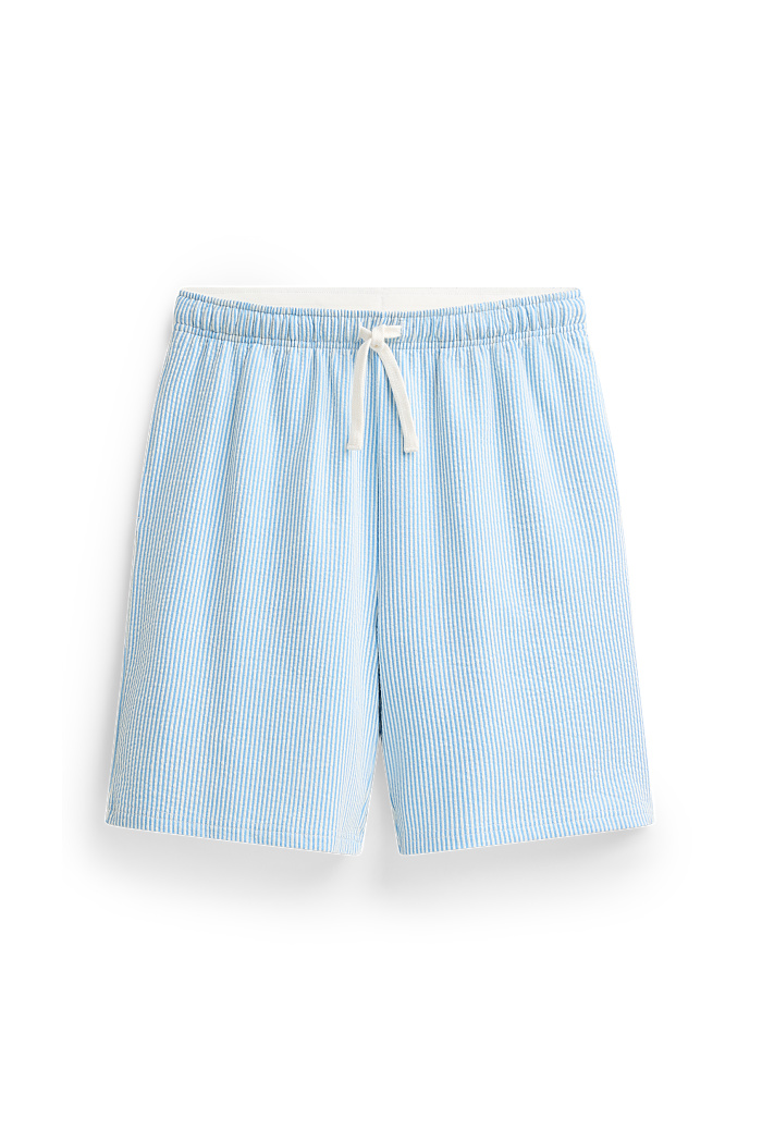 C&A Pyjamashorts-gestreift, Blau, Größe: S