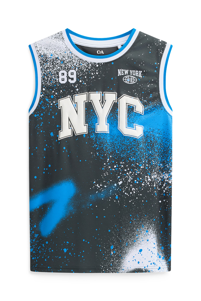 C&A New York-Top, Schwarz, Größe: 140