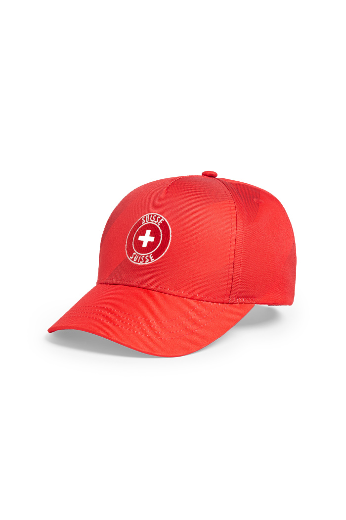C&A Schweiz-Baseballcap, Rot, Größe: 128-140