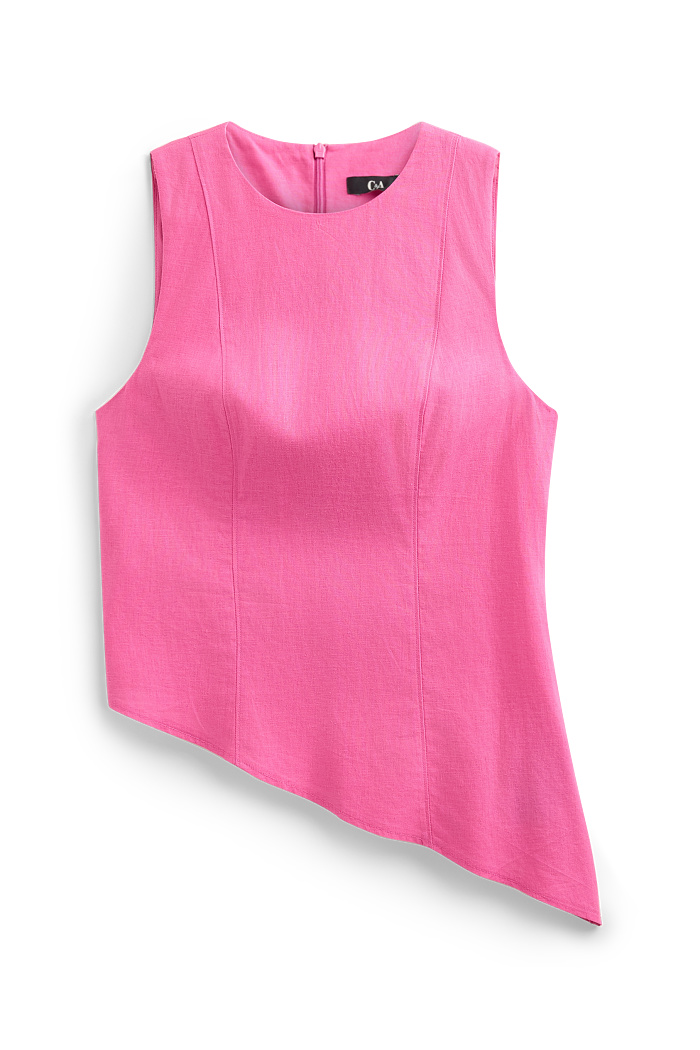 C&A Blusentop, Rosa, Größe: 46