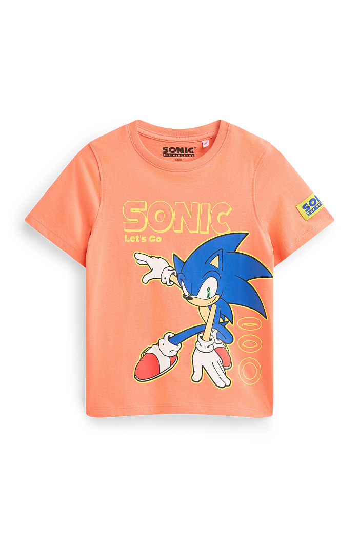 C&A Sonic-Kurzarmshirt, Orange, Größe: 122