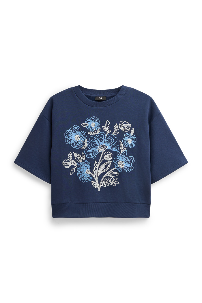 C&A Sweatshirt, Blau, Größe: S