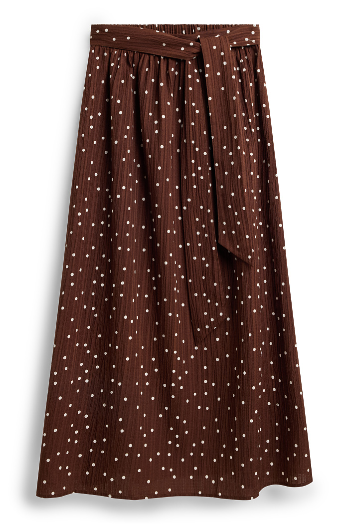 C&A Rock-gepunktet, Braun, Größe: 36