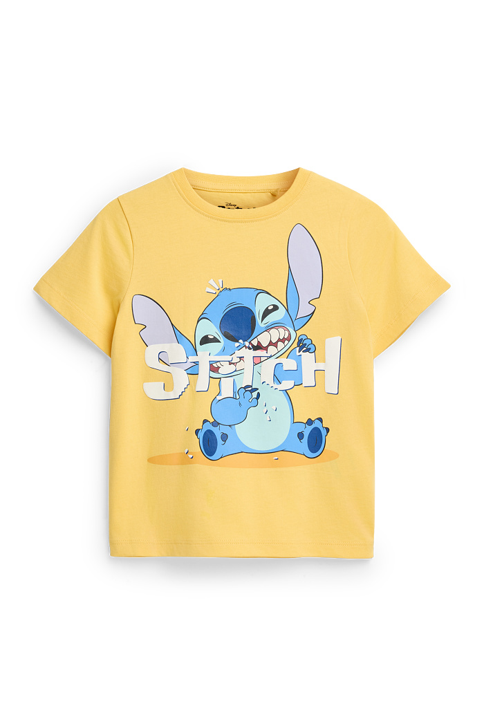C&A Lilo & Stitch-Kurzarmshirt, Gelb, Größe: 104