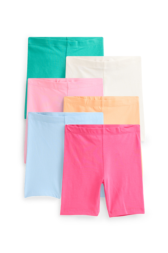 C&A Multipack 6er-Radlerhose, Grün, Größe: 92