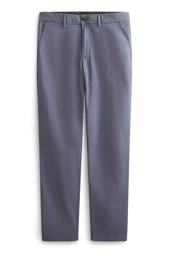 C&A Chino-Slim Fit, Blau, Größe: W32 L32