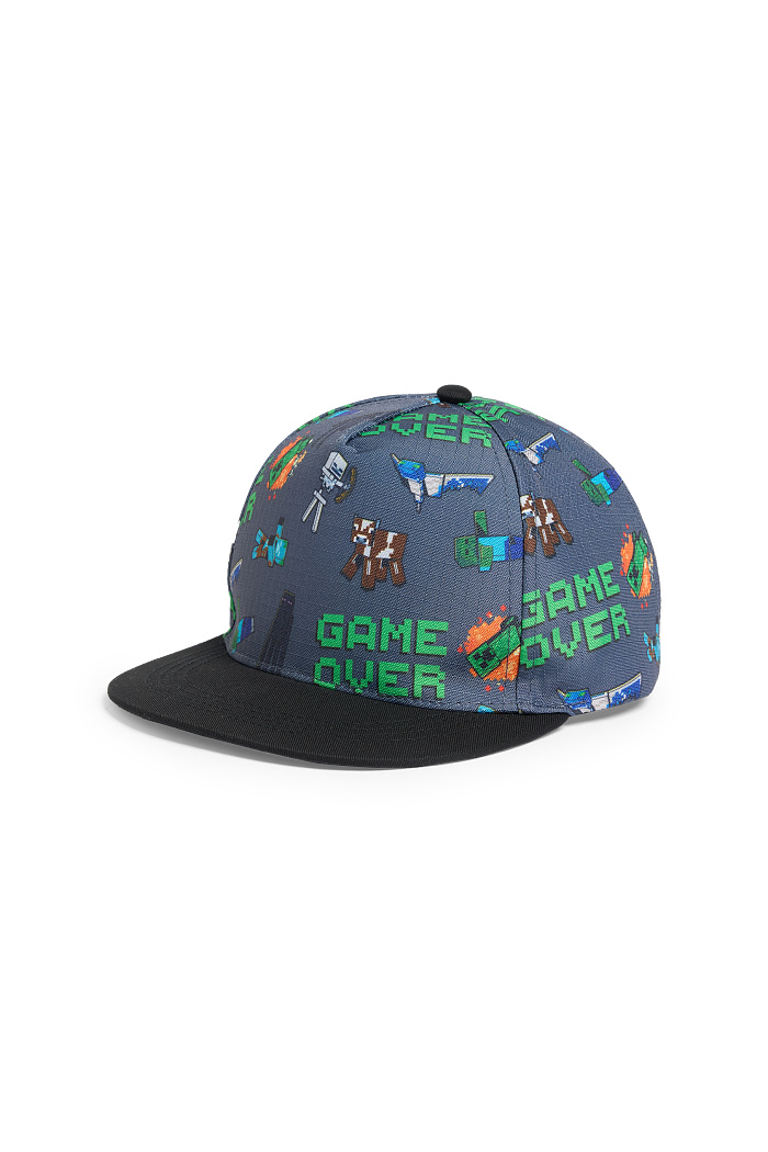 C&A Minecraft-Baseballcap, Grau, Größe: 110-122
