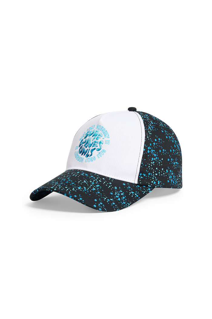C&A Surf-Baseballcap-gepunktet, Schwarz, Größe: 128-140