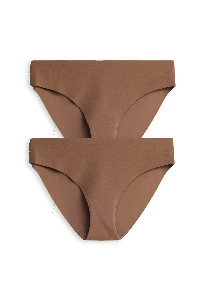 C&A Multipack 2er-Invisible Slip, Braun, Größe: XL