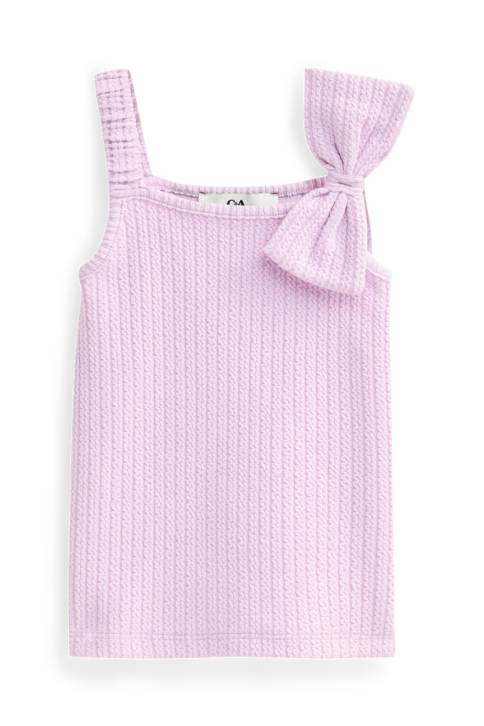 C&A Top-strukturiert, Lila, Größe: 92