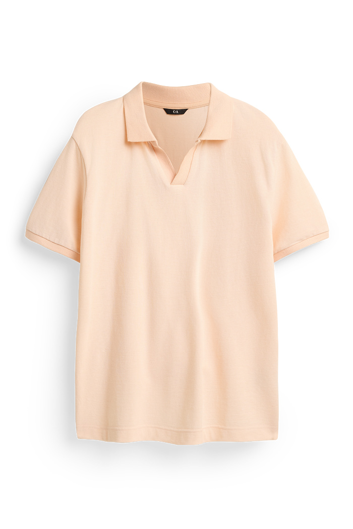 C&A Poloshirt-Regular Fit, Rosa, Größe: M