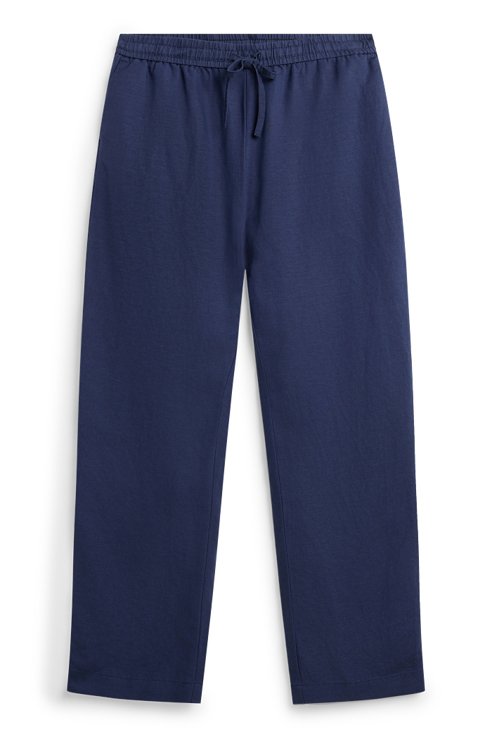 C&A Hemdbluse-gestreift, Blau, Größe: 36