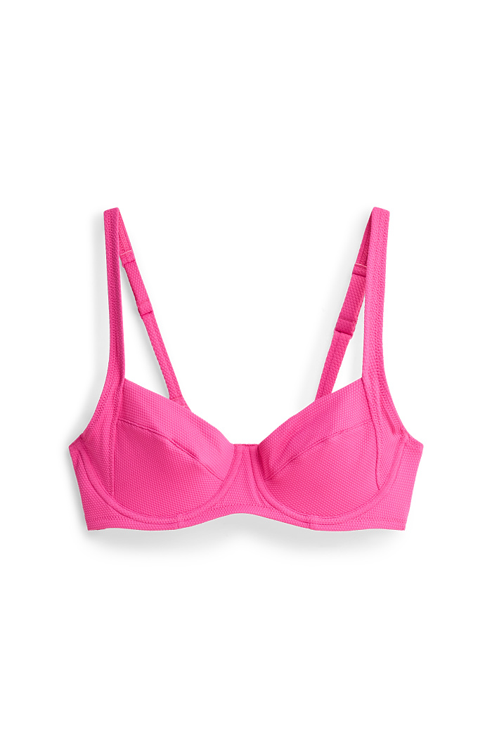 C&A Bikini-Top mit Bügel, Pink, Größe: 80 C