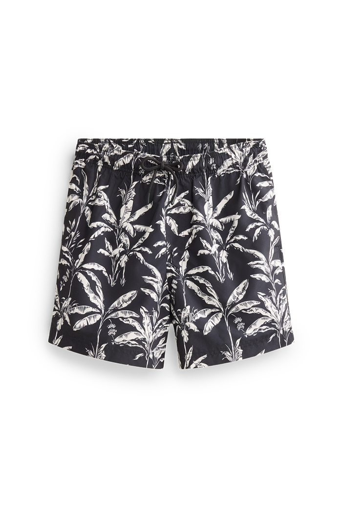 C&A Mini Me-Herren-Badeshorts, Schwarz, Größe: XL