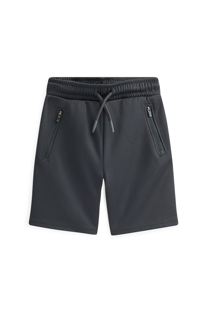 C&A Sweatshorts, Schwarz, Größe: 134