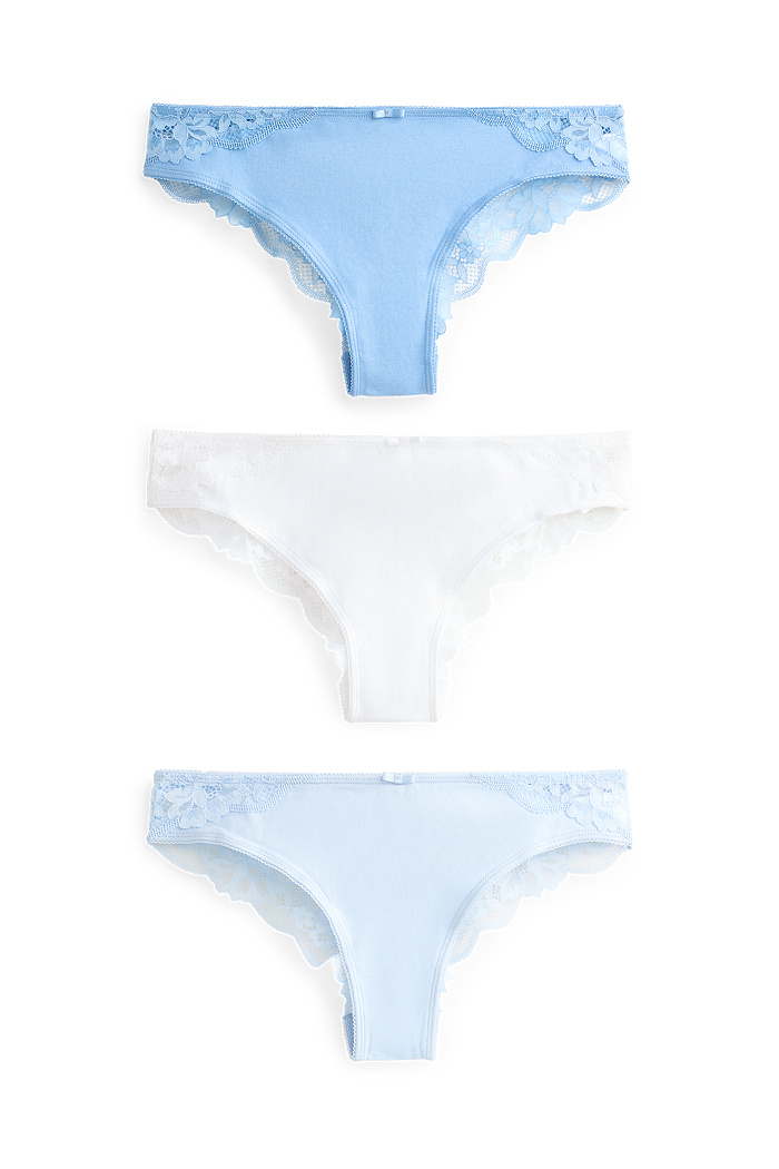 C&A Multipack 3er-Brazilian Slip, Blau, Größe: XL