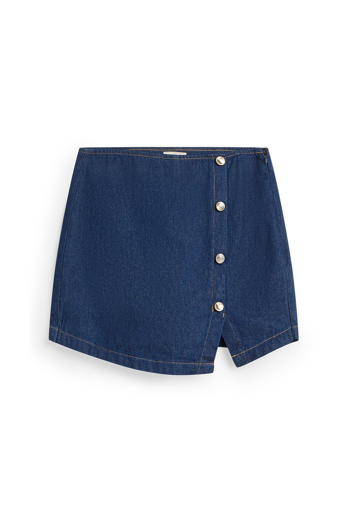 C&A Jeans-Skort, Blau, Größe: 34