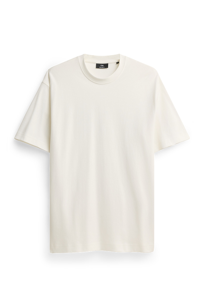 C&A T-Shirt-Relaxed Fit, Weiß, Größe: S