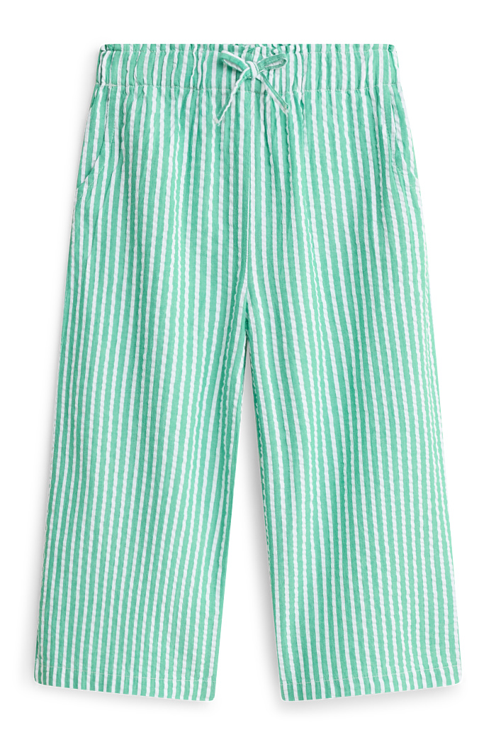 C&A Stoffhose-gestreift, Grün, Größe: 122