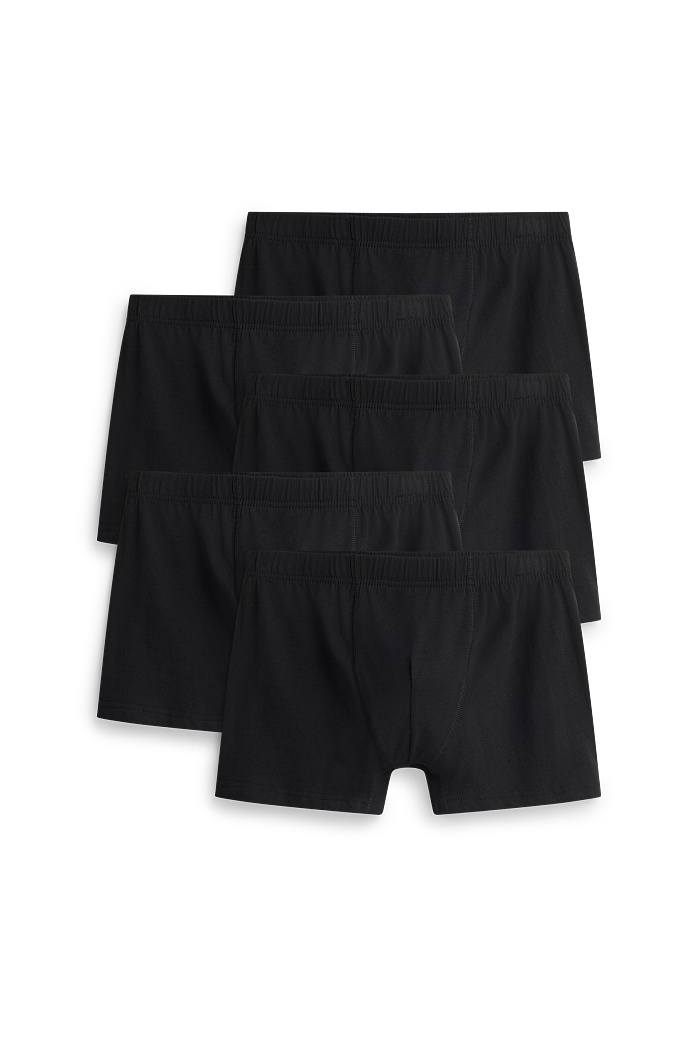 C&A Multipack 5er-Trunks, Schwarz, Größe: M