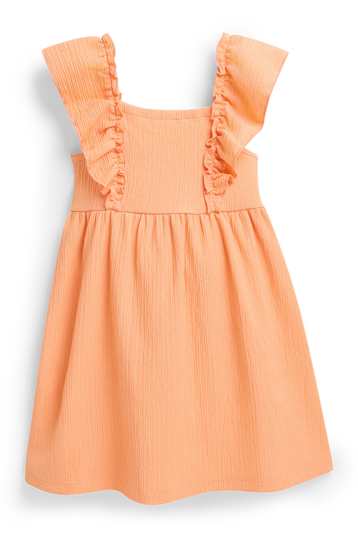 C&A Kleid, Orange, Größe: 140