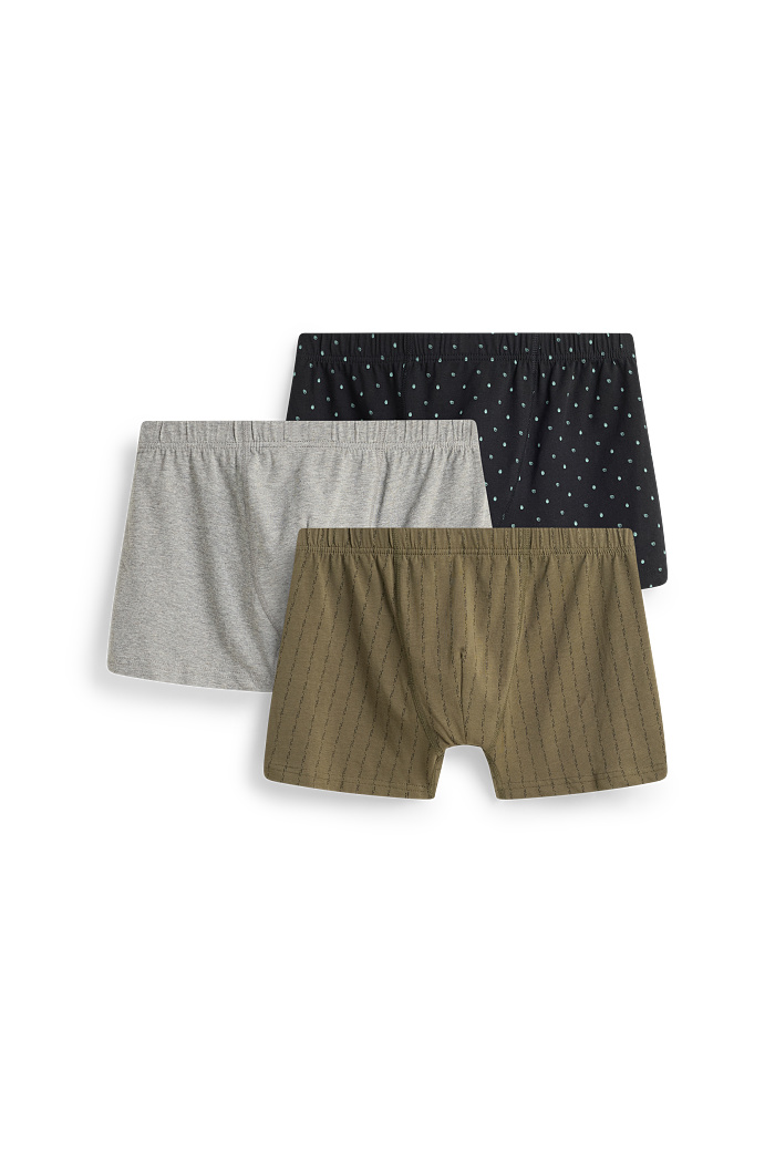 C&A Multipack 3er-Trunks, Grau, Größe: XL