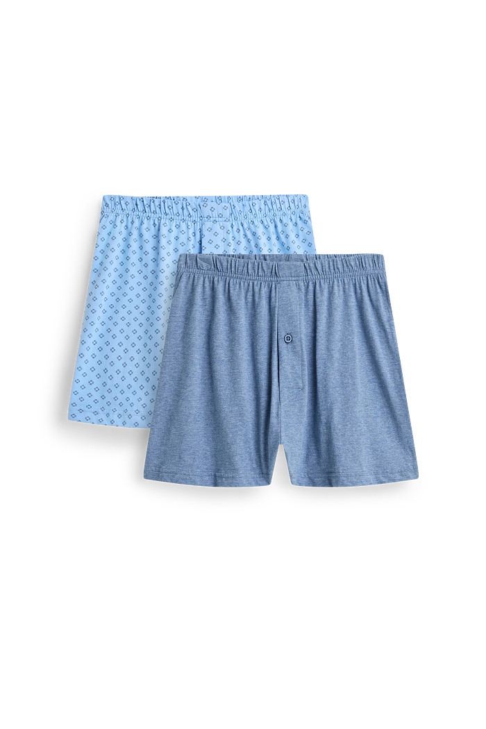 C&A Multipack 2er-Boxershorts, Blau, Größe: XL