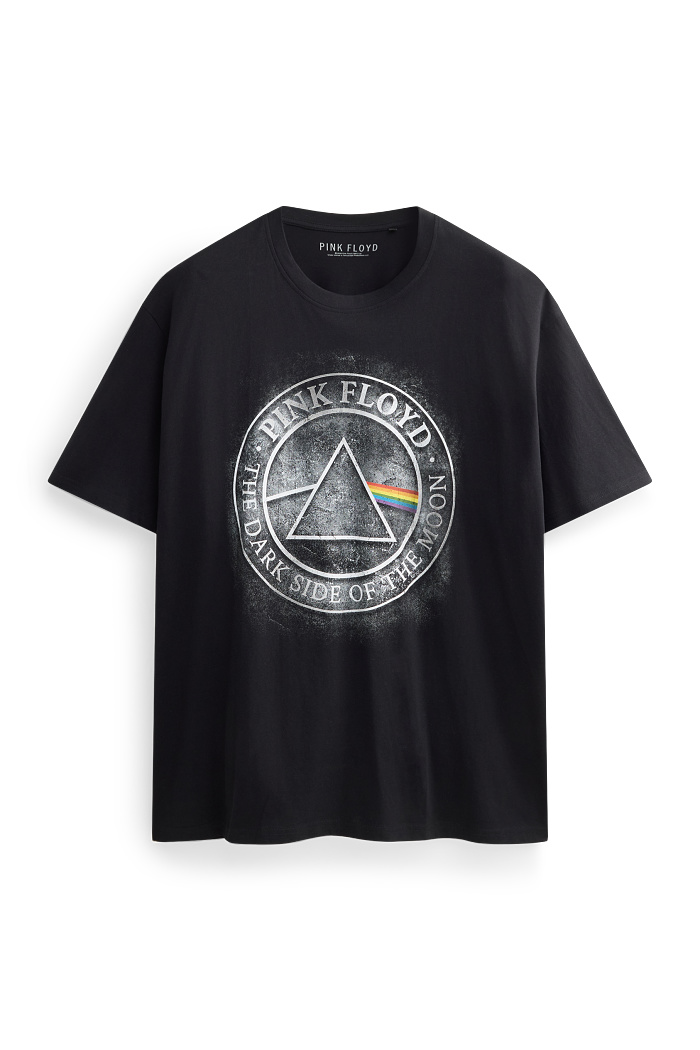 C&A T-Shirt-Relaxed Fit-Pink Floyd, Schwarz, Größe: 6XL