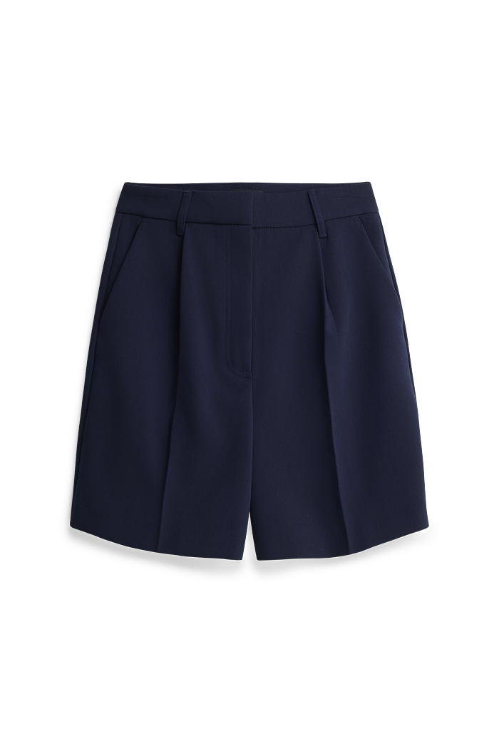 C&A Bermudas-High Waist, Blau, Größe: 46