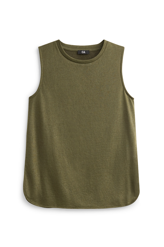 C&A Top, Braun, Größe: XL