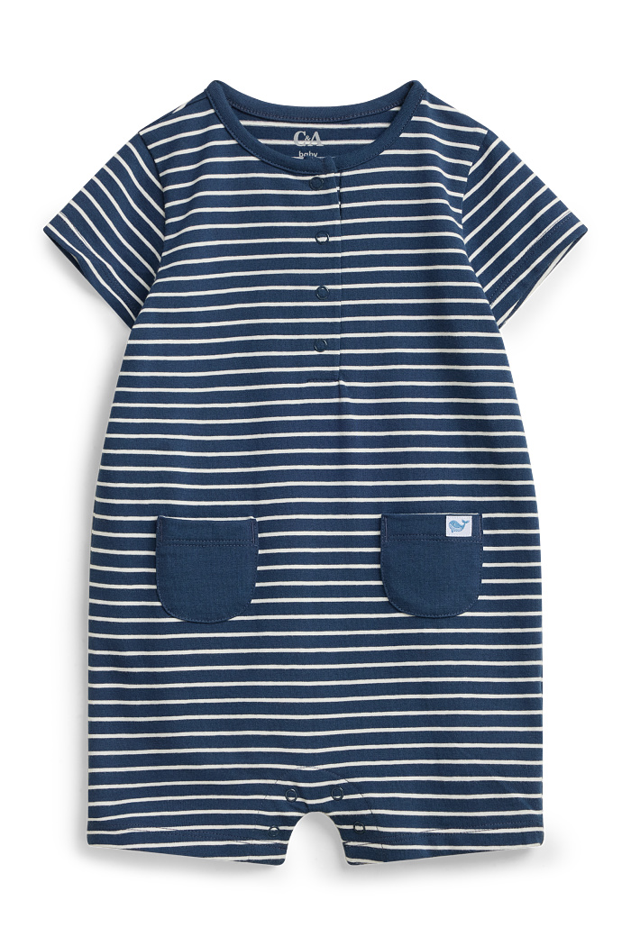 C&A Baby-Schlafanzug, Blau, Größe: 62