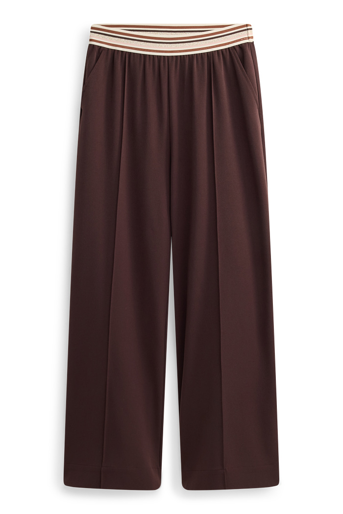C&A Stoffhose-Glanz-Effekt, Braun, Größe: 116