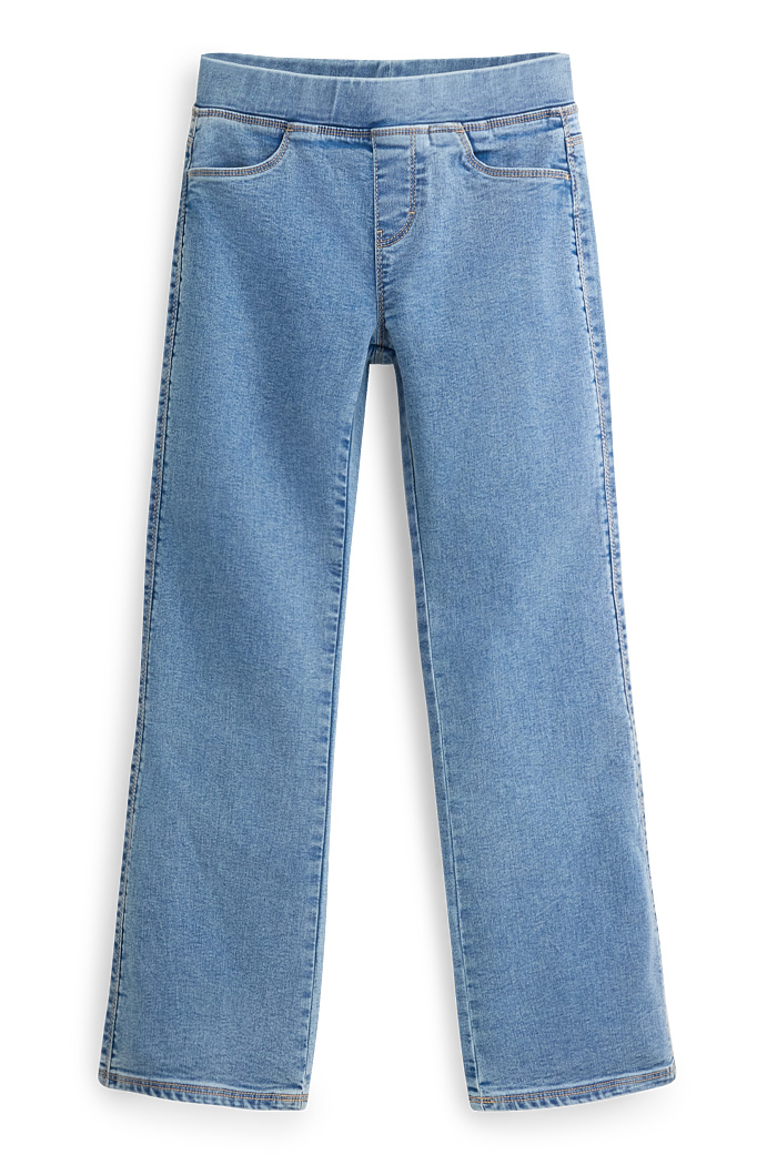 C&A Flared Jeggings, Blau, Größe: 134