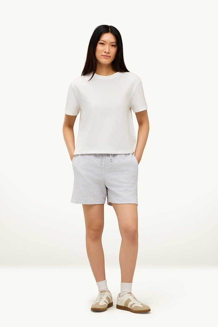 C&A Sweatshorts, Grau, Größe: M