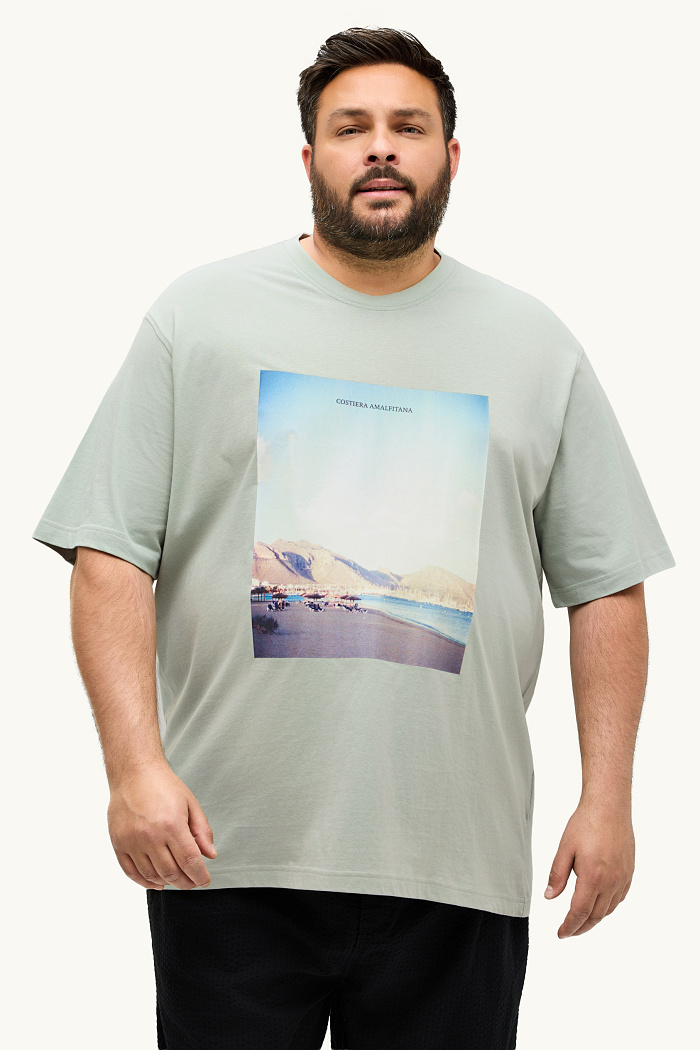 C&A T-Shirt-Relaxed Fit, Grün, Größe: 5XL