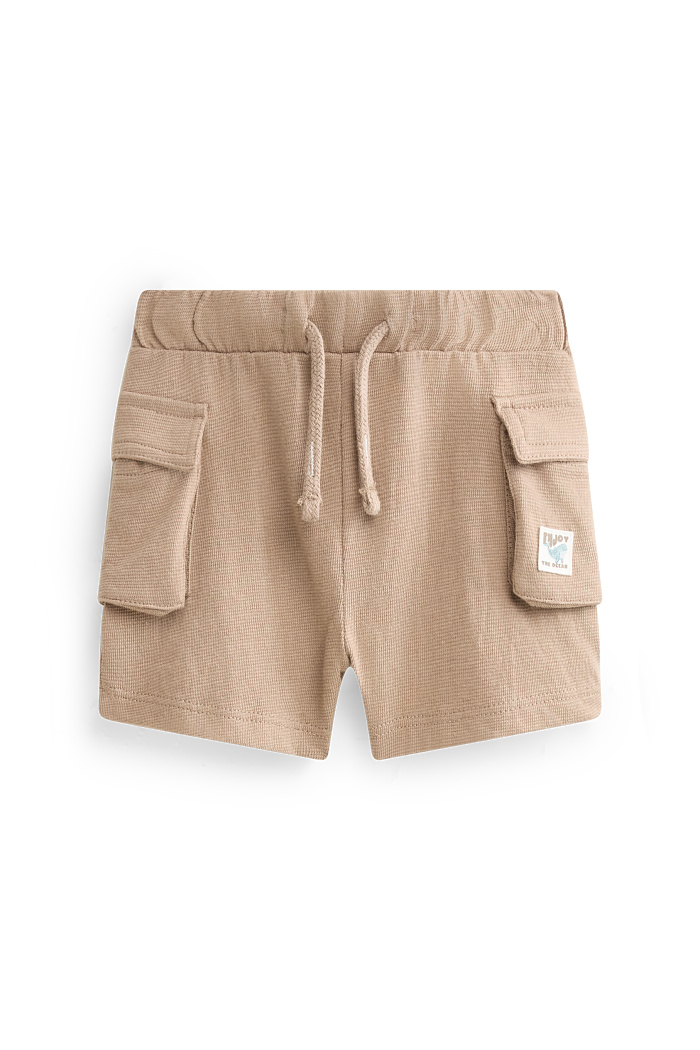 C&A Wal-Baby-Shorts-strukturiert, Beige, Größe: 98