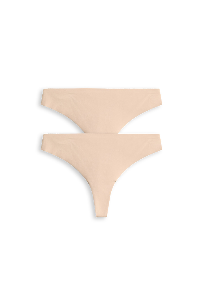C&A Multipack 2er-Invisible String, Beige, Größe: M